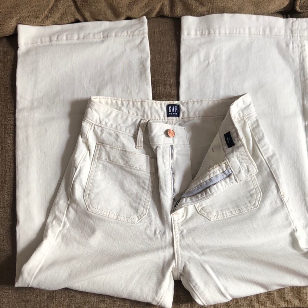 Light Wash High- Waist Flare Jeans